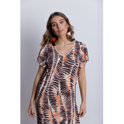 PLUMAS - VESTIDO M/C