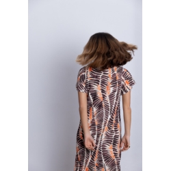 PLUMAS - VESTIDO M/C