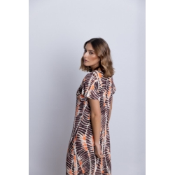 PLUMAS - VESTIDO M/C