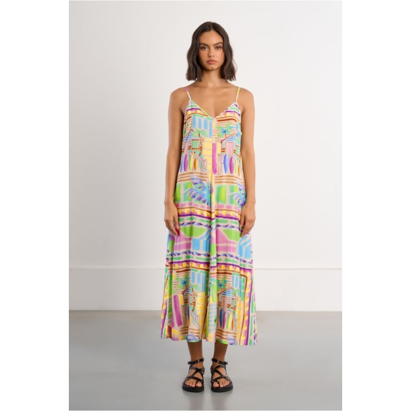 MULTICO - VESTIDO TIRANTES