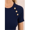 NAVY BLUE - VESTIDO M/C